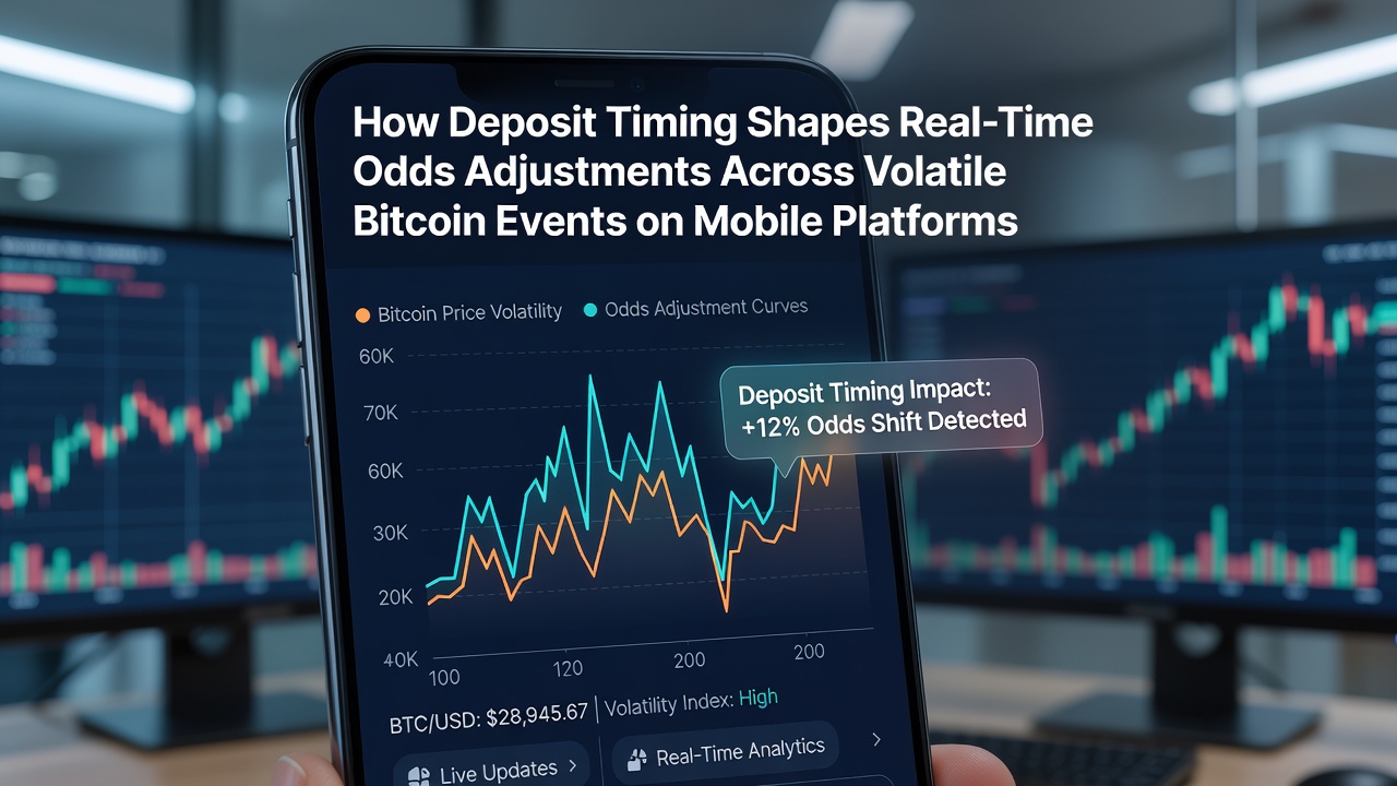 Diagramm zeigt Timing-Effekte auf Quotenanpassungen in mobilen Krypto-Wetten