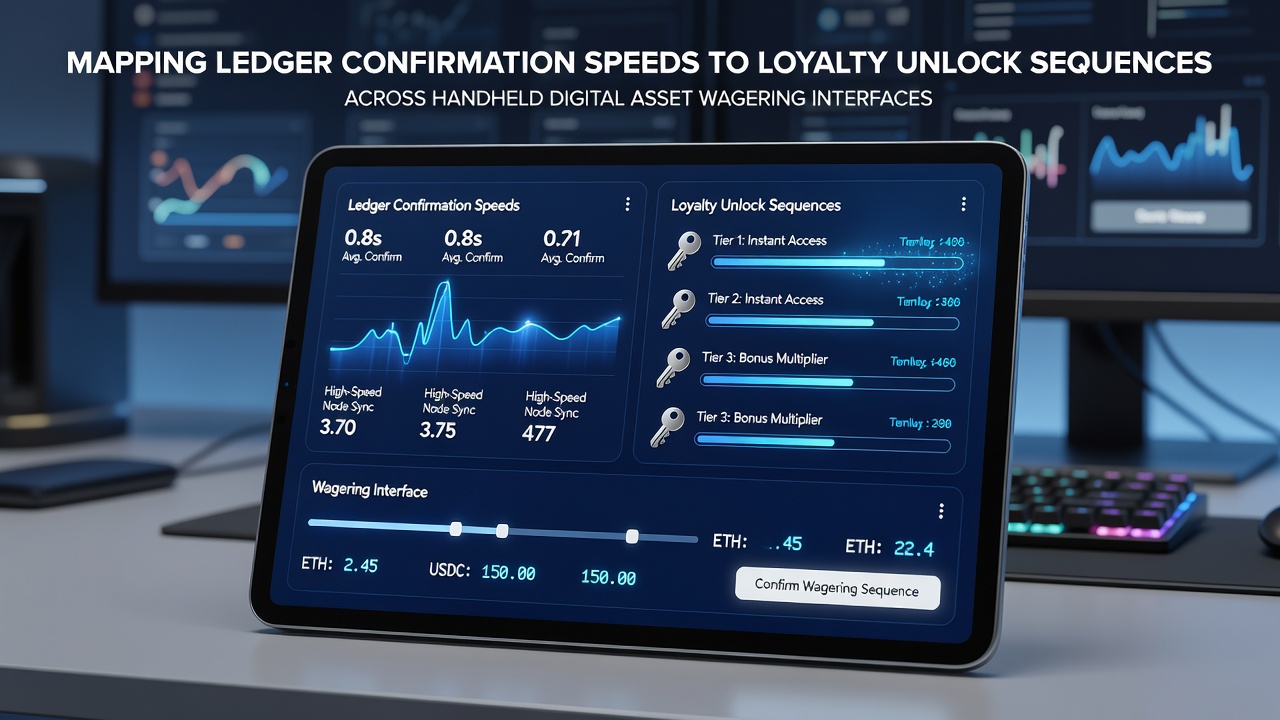 Darstellung von Ledger-Bestätigungsprozessen und Treuefreischaltungen auf einem mobilen Wettinterface