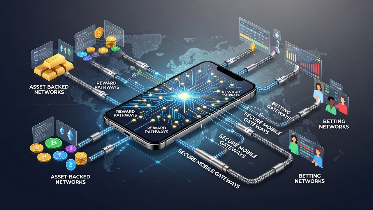 Sichere mobile Gateways verbinden digitale Vermögenswerte mit Belohnungssystemen in Wettnetzwerken