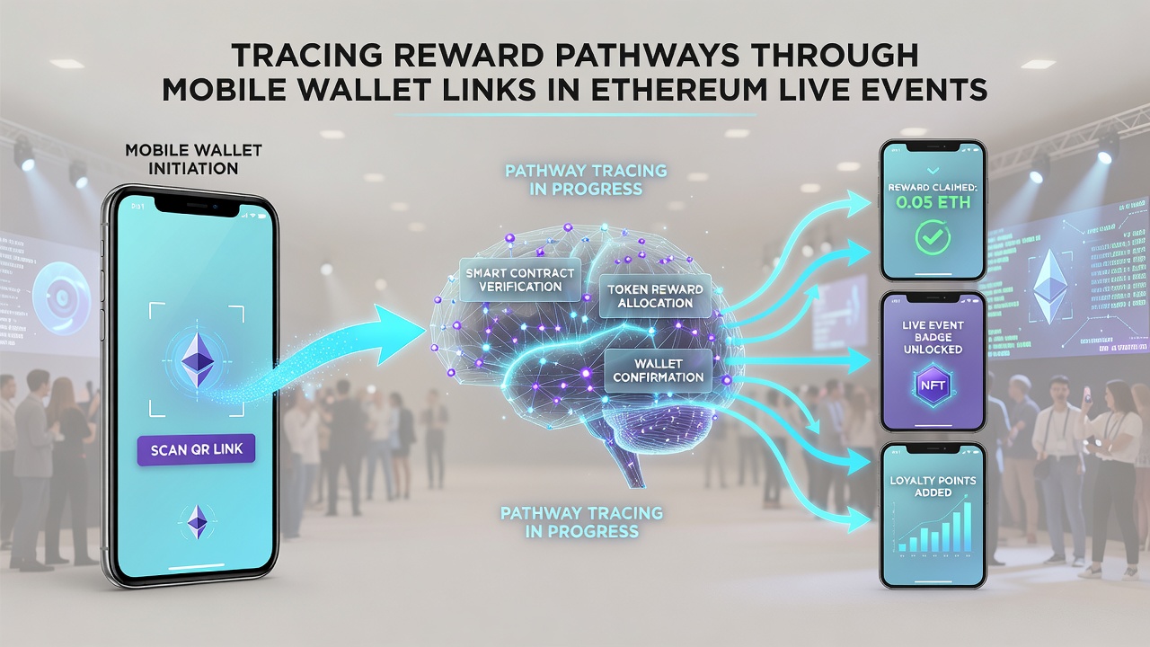 Analyse von Belohnungspfaden über mobile Ethereum-Wallet-Links