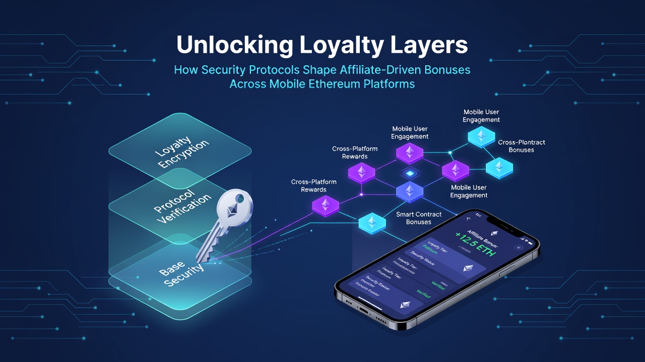 Sicherheitsprotokolle und Affiliate-Boni auf mobilen Ethereum-Plattformen